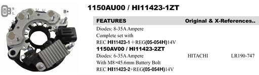 [REC1571ZT] REC1571ZT   - NSSN 12V SMALL RECT+REG 2P FC-GL ASSY
