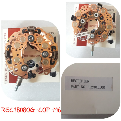 [REC1808OG-COP-M6] REC1808OG-COP-M6   - TOYOTA 117MM M6 BIG COPPER RECTIFIER