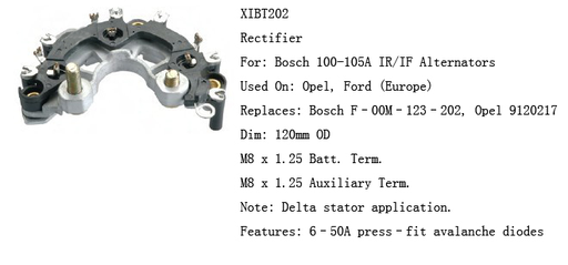 [REC2806VZ] REC2806VZ   - MCD ACT IBR202 RECTIFIER PLATE