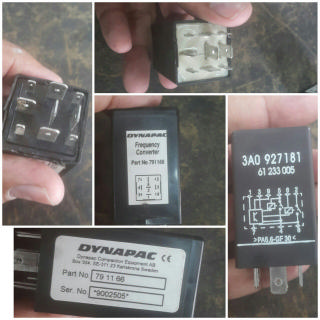[REL1000] REL1000   - DYNAPAC 12V FREQ CONV 5P BIG+4P SMALL RE