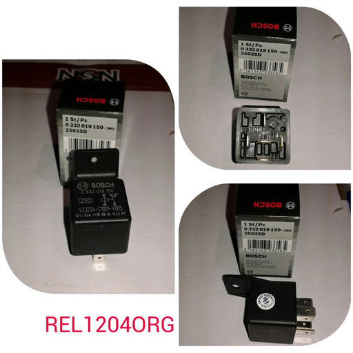 [REL1204ORG] REL1204ORG - BOSCH 12V 30A 5PIN (4PIN) RELAY