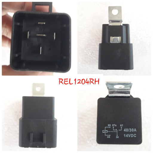 [REL1204RH] REL1204RH-12V 5PIN HOLDER TYPE CHANOVER RELAY