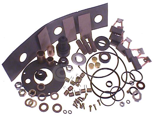 [RK2192HC] RK2192HC-50MT STARTER 6 BRUSH COMPLETE REPAIR KIT(CARBON,BUSH,NUT...ETC)