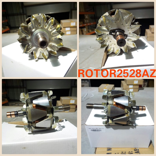 [ROTOR2528AZ] ROTOR2528AZ   - M/ ACT 24V 80A ROTOR ASSEMBLY