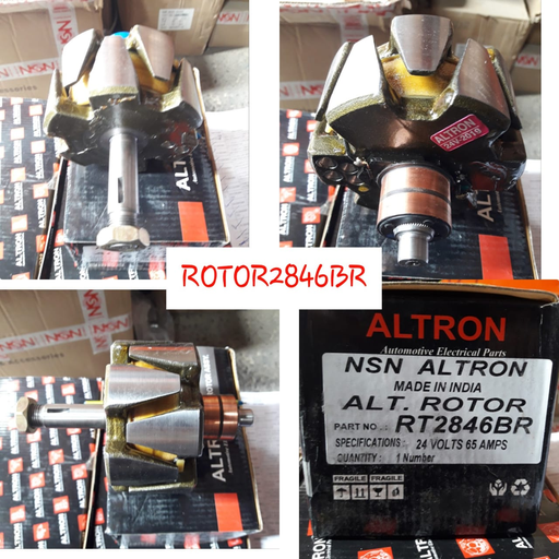 [ROTOR2846BR] ROTOR2846BR-T.T/LND ROTOR COIL KAK TYP  24V 80A