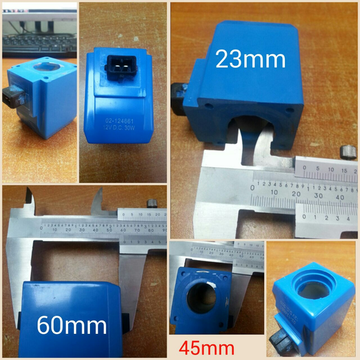 [SC169BP] SC169BP   - 23/60 12V JCB BLUE SOLENOID COIL