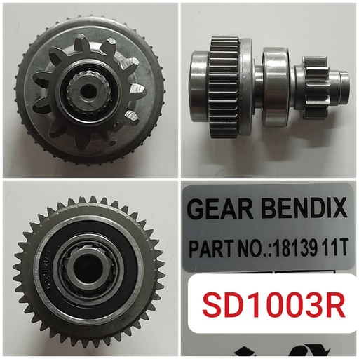 [SD1003R] SD1003R   - BBT ND N/M 11T GEAR BENDIX
