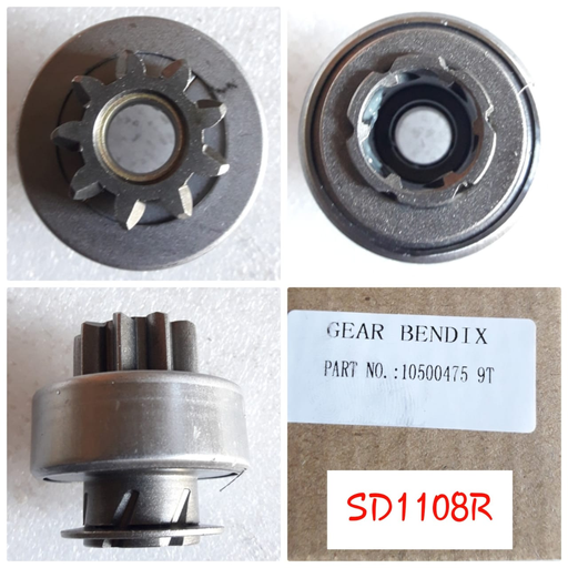 [SD1108R] SD1108R   - DELCO PMGR 9T 6SP SMALL GEAR BENDIX