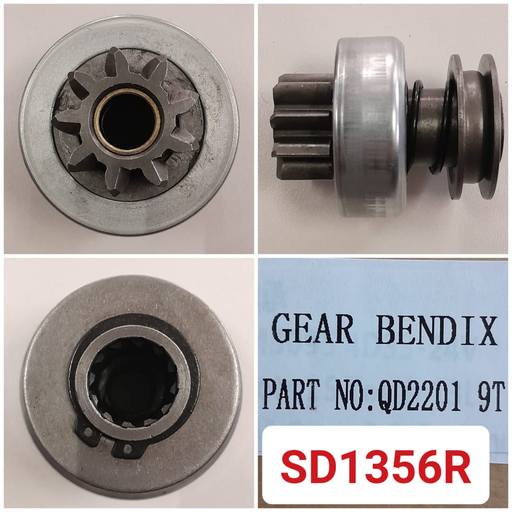 [SD1356R] SD1356R   - IZU 4JA1 OEM 35MM 9T GEAR BENDIX