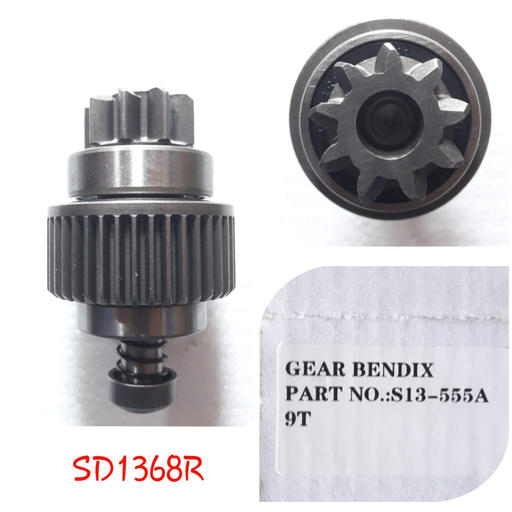 [SD1368R] SD1368R   - IZU DMAX 9T 33MM GEAR BENDIX ASSEMBLY