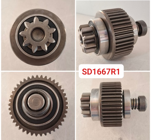 [SD1667R1] SD1667R1   - NSSN TD27 12V 9T CW GEAR BENDIX
