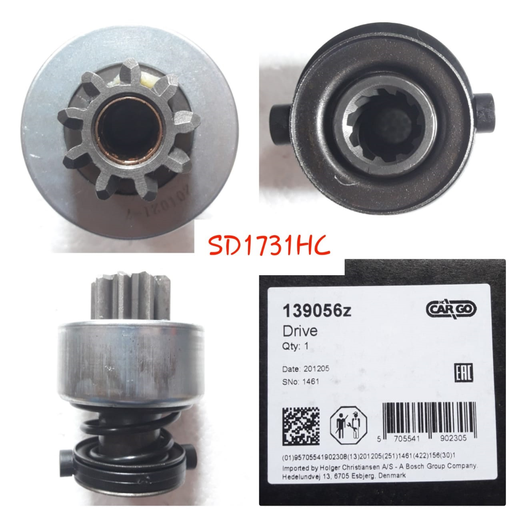 [SD1731HC] SD1731HC- PERKIN N/M 9T 3 BOLT STARTER GEAR BENDIX
