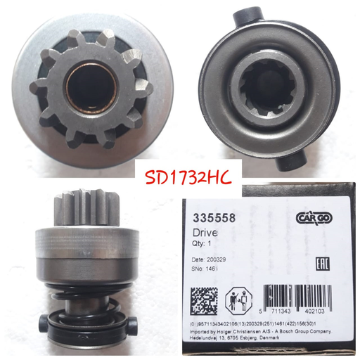 [SD1732HC] SD1732HC-PERKIN N/M 1501 10T GEAR BANDIX
