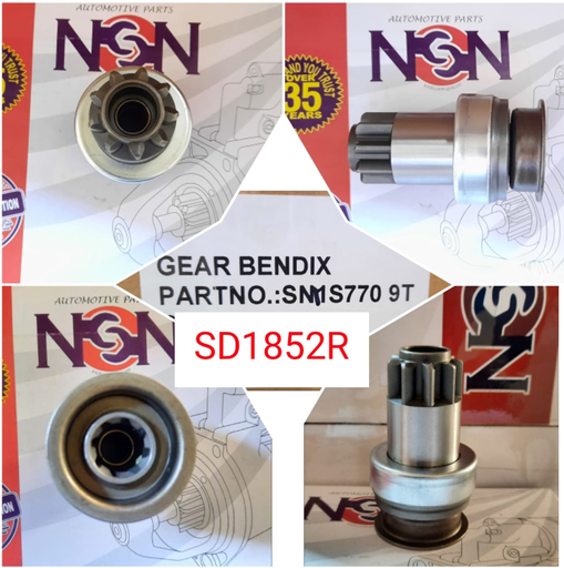 [SD1852R] SD1852R   - NSSN FORKLIFT 9T GEAR BENDIX ASSY