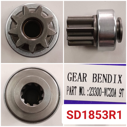 [SD1853R1] SD1853R1-NISSAN CIVILLIAN TB45 / TB48DE HIT TYPE 9T GEAR BENDIX