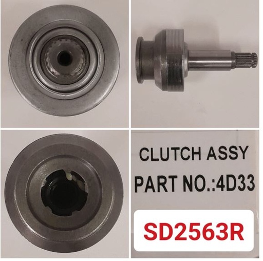 [SD2563R] SD2563R   - MITS 4D33 N/M 69/111MM CLUTCH ASSEMBLY