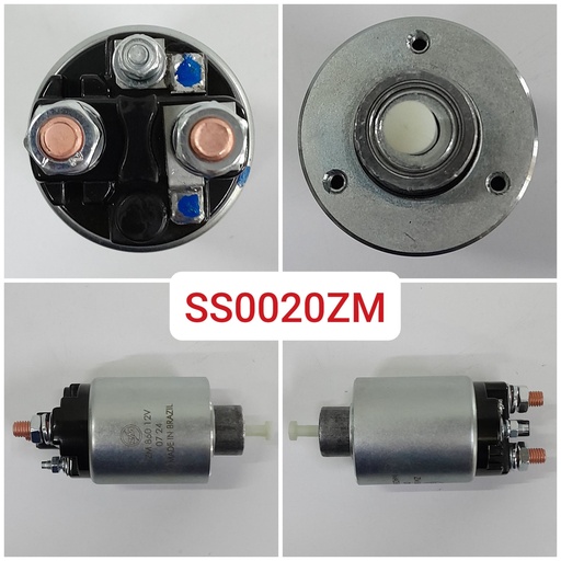 [SS0020ZM] SS0020ZM-BSH GMC 12V+ PLASTIC LEV. SOLENOID SWITCH