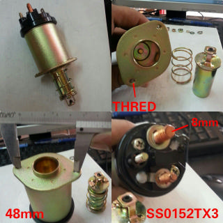 [SS0152TX3] SS0152TX3   - PERKIN 12V 2 EAR+HITACHI PLUNGER SWITCH