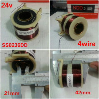 [SS0236DD] SS0236DD   - ND 24V 3-5.5KW 4W 2W/L COIL ONLY