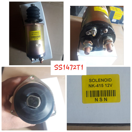 [SS1472T1] SS1472T1   - KOMATSU 12V MEDIUM RBC SOLENOID SWITCH