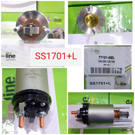 [SS1701+L] SS1701+L- PERKIN 12V NORMAL PLUNGER+ROUND SOLENOID