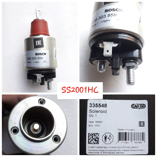 [SS2001HC] SS2001HC-BOSCH ORG H.H-31.5MM DUETZ/MAGNETIC 24V SMALL SOLENOID