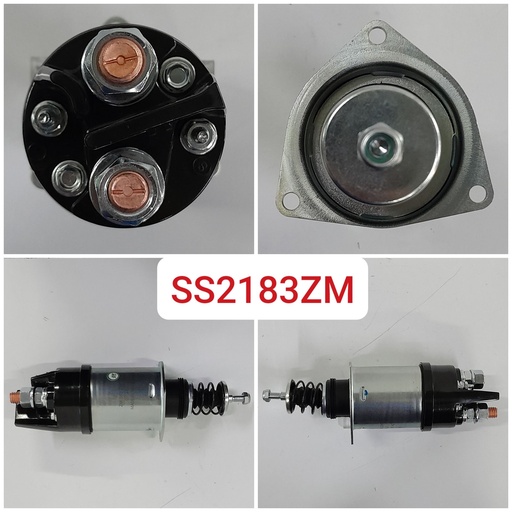 [SS2183ZM] SS2183ZM- 42MT 24V W/PISTON 4 BOLT SOLENOID SWITCH