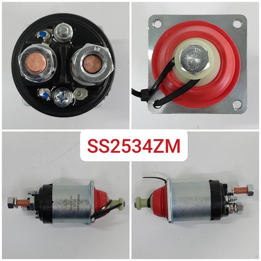 [SS2534ZM] SS2534ZM-M/ACT 24V 4BOLT SOLENOID SWITCH