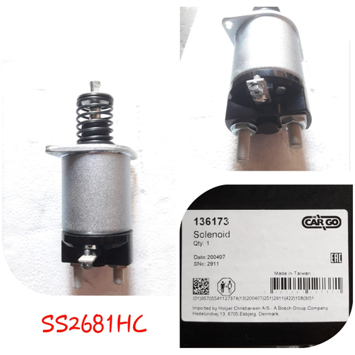 [SS2681HC] SS2681HC- HINO 24V 2 EAR RBC SOLENOID SWITCH