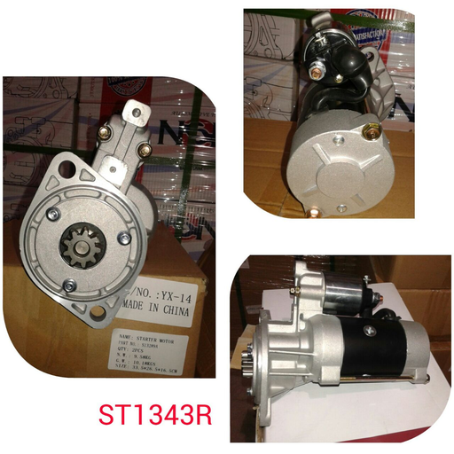 [ST1343R] ST1343R   - T/KING ISUZU 12V 9T 2B 35MM STARTER