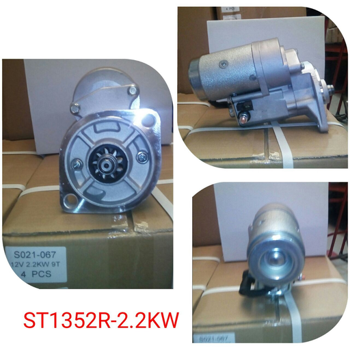[ST1352R-2.2KW] ST1352R-2.2KW IZU 4JA1 ND 12V 9T 32MM B/B 2.2KW STARTER MOTOR