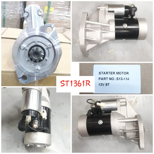 [ST1361R] ST1361R   - IZU 4JBI 12V 9T STARTER MOTOR