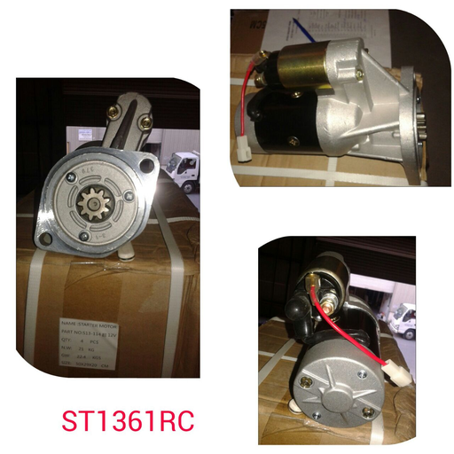 [ST1361RC] ST1361RC-IZU 4JA1/4JBI 12V 9T STARTER MOTOR