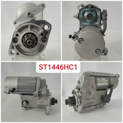 [ST1446HC1] ST1446HC1-KUBOTA B/BODY ND OEM 12V 9T STARTER