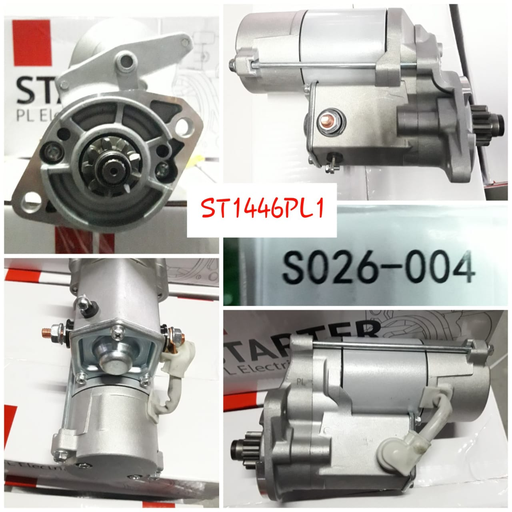 [ST1446PL1] ST1446PL1-KUBOTA N/M LONG BODY ND OEM 12V 9T STARTER