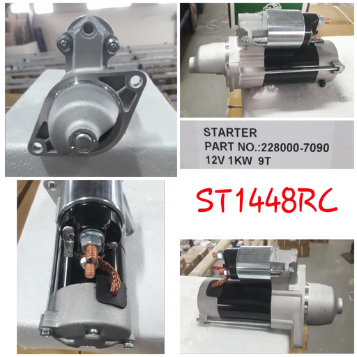 [ST1448RC] ST1448RC-KUBOTA 12V 9T OEM WITH HOUSING STARTER
