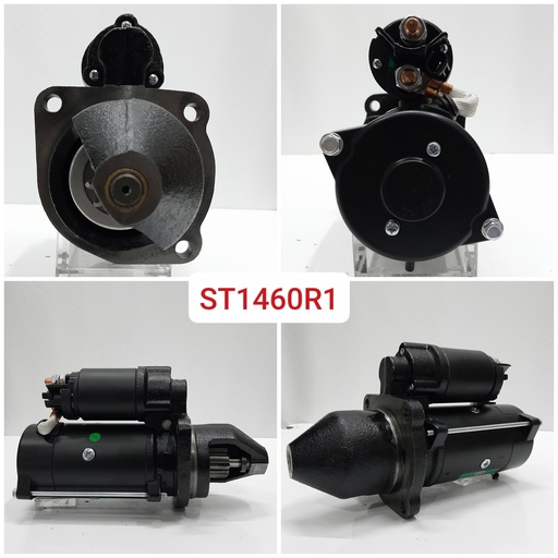 [ST1460R1] ST1460R1- J/DEERE ISKRA 12V 10T W/HOUSING LHO LONG STARTER