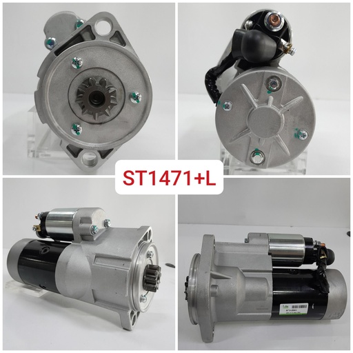 [ST1471+L] ST1471+L-KOMATSU FORKLIFT 12V 9T 4D94LE STARTER MOTOR