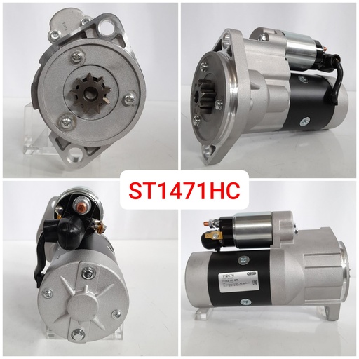[ST1471HC] ST1471HC-KOMATSU FORKLIFT 12V 9T 4D94LE STARTER MOTOR