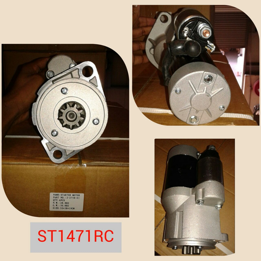 [ST1471RC] ST1471RC-KOMATSU FORKLIFT 12V 9T STARTER MOTOR