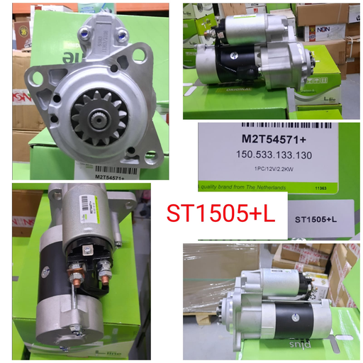 [ST1505+L] ST1505+L-YALE/MAZDA HX XA 12V 13T STARTER MOTOR