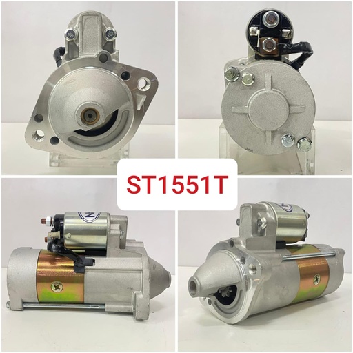 [ST1551T] ST1551T   - MITS L200 B/HOZING 4D56 12V 10T STARTER