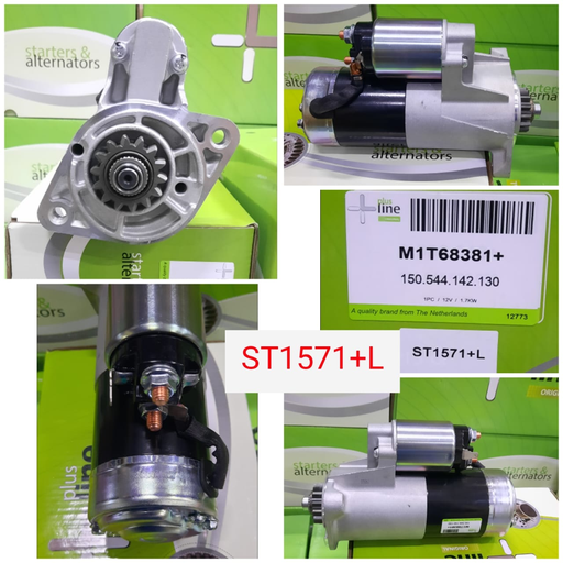 [ST1571+L] ST1571+L- MITS 12V 14T 2B OPEN STARTER MOTOR
