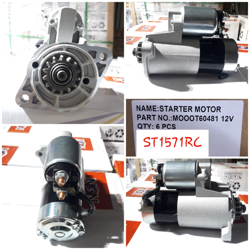 [ST1571RC] ST1571RC-MITS 12V 14T 2B OPEN STARTER MOTOR
