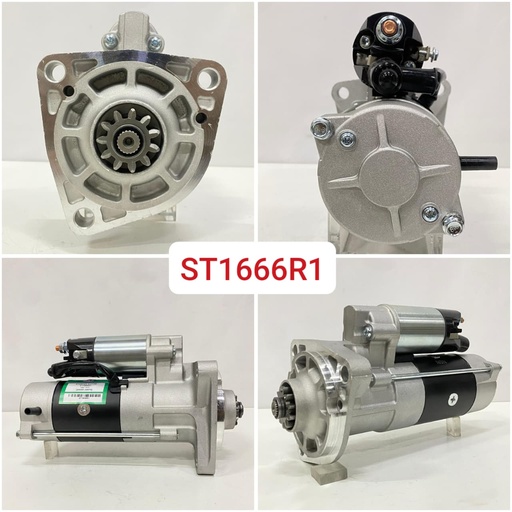 [ST1666R1] ST1666R1- NSSN FD6 6 CYL 12V 11T OPEN STARTER MOTOR