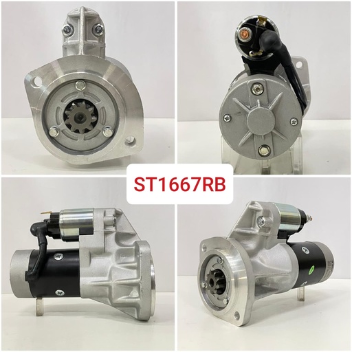 [ST1667RB] ST1667RB-BOSCH NSSN TD27 12V 9T STARTER MOTOR