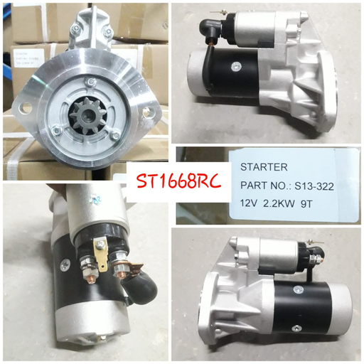 [ST1668RC] ST1668RC-NSSN BD30 12V 9T 35MM CENTER STARTER