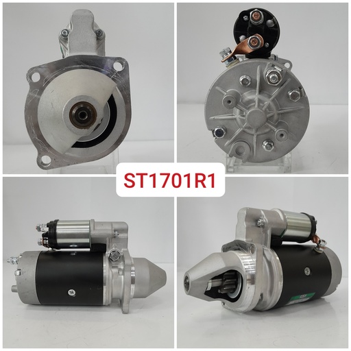 [ST1701R1] ST1701R1-JCB 12V 10T SMALL RHO STARTER MOTOR