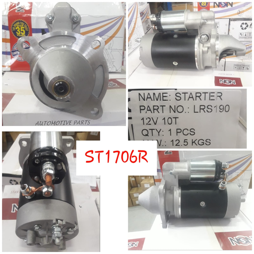 [ST1706R] ST1706R   - JCB LUCAS 12V 10T S/BODY B/FOUND LHO STR