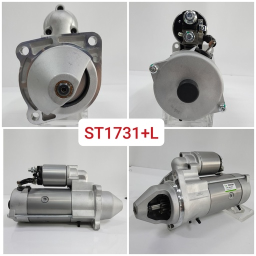 [ST1731+L] ST1731+L- PERKIN 12V 9T N/M 3KW RHO STARTER MOTOR
